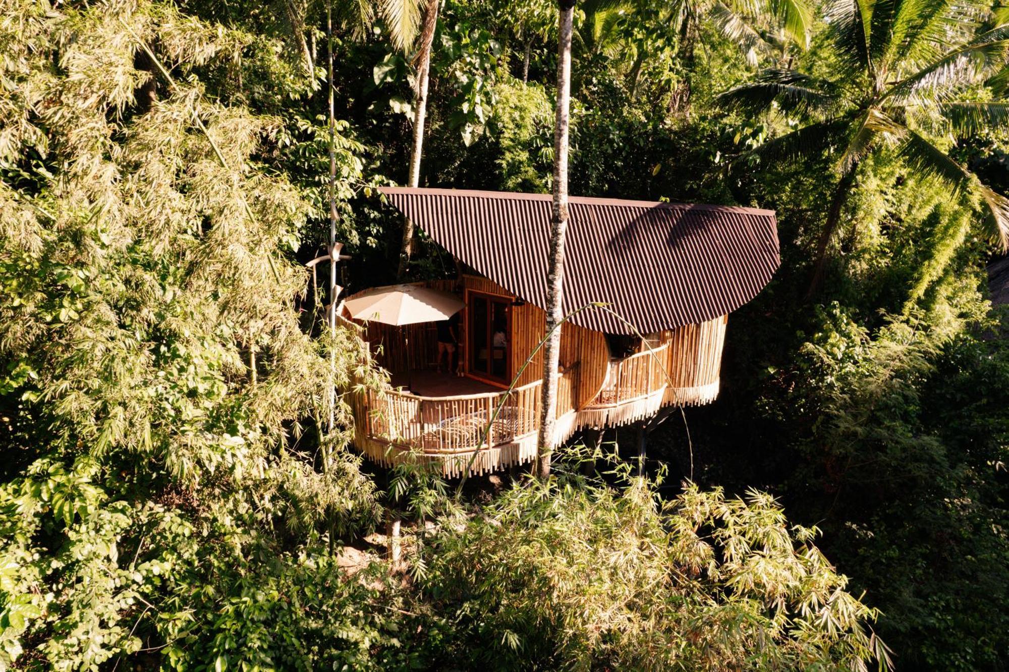 Vila Treehouse De Valentine Balamban Exteriér fotografie